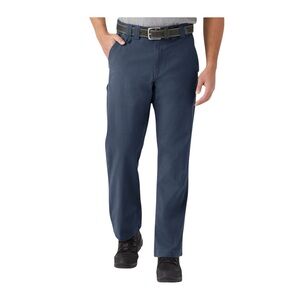 Duluth Trading Co Men's Navy Fire Hose Relaxed Fit Carpenter Pants 42x30